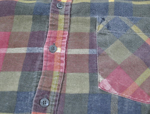 Vintage Premier Flannel Button Shirt Size Medium