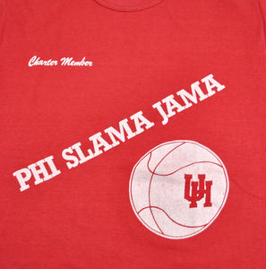 Vintage Houston Cougars Phi Slama Jama Shirt Size X-Small