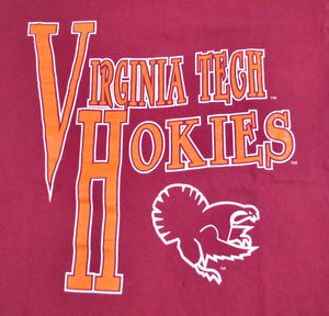 Vintage Virginia Tech Hokies Shirt Size Medium