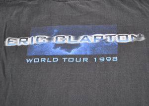 Vintage Eric Clapton 1998 World Tour Shirt Size Medium