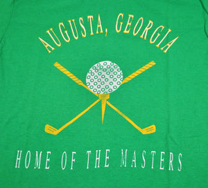 Vintage Masters Golf Shirt Size Medium