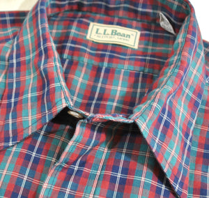Vintage L.L. Bean Button Shirt Size Large(16-161/2)