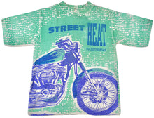 Vintage Street Heat All Over Print Shirt Size Youth Large