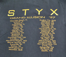 Vintage Styx 1997 Tour Shirt Size X-Large