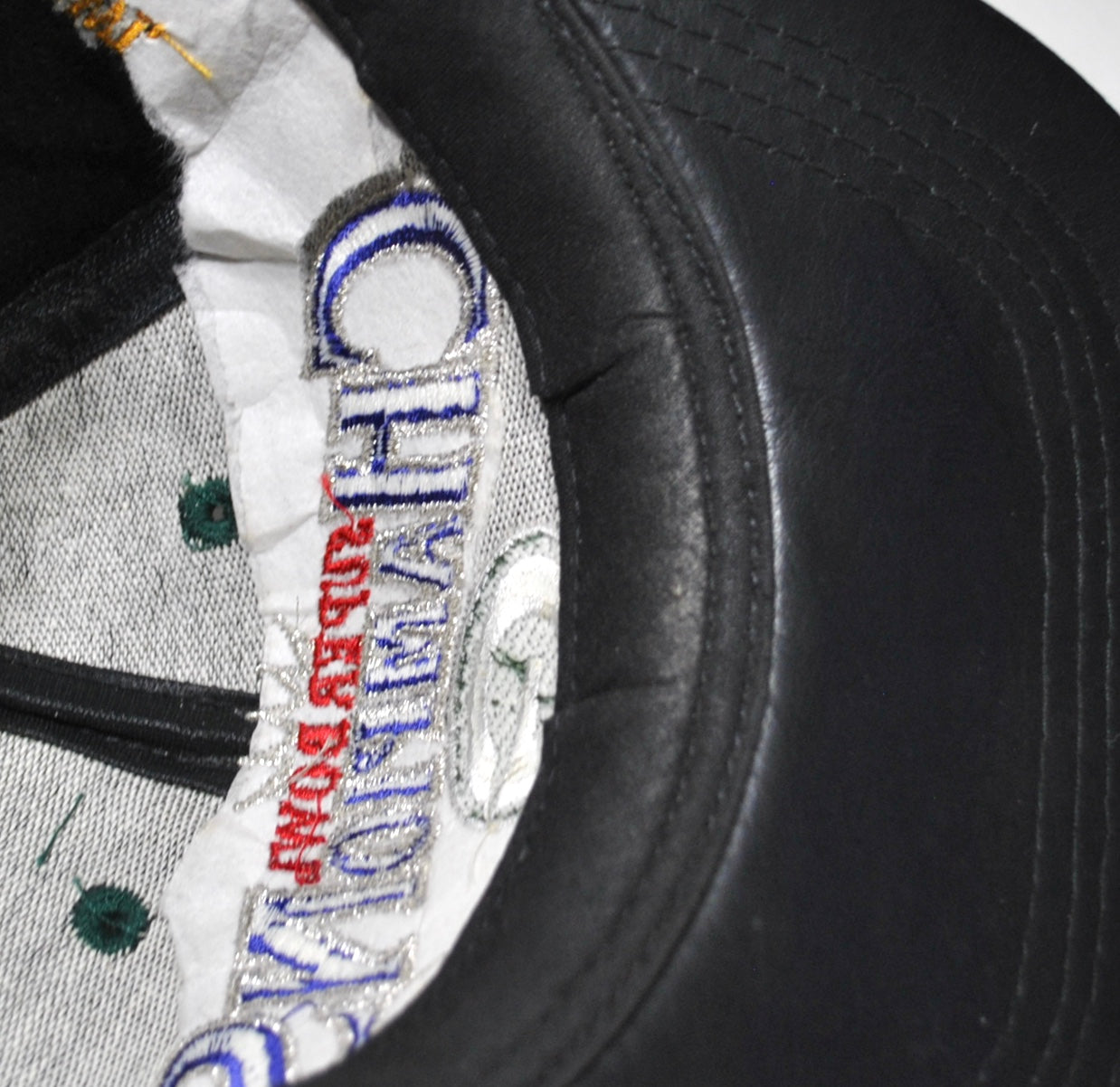 Vintage Green Bay Packers White Leather Hat – Twisted Thrift