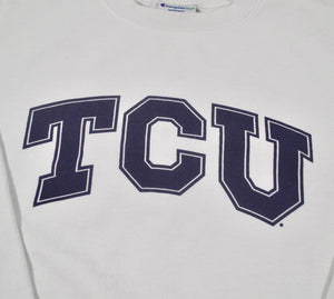 Vintage TCU Horn Frogs Champion Brand Sweatshirt Size Medium