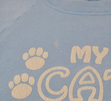 Vintage Cat Sweatshirt Size Medium