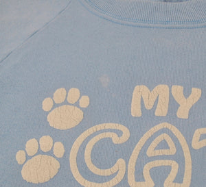 Vintage Cat Sweatshirt Size Medium