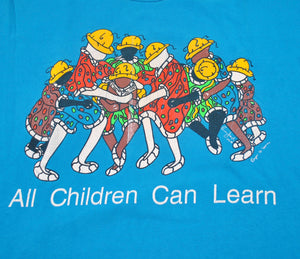 Vintage All Children Can Learn 1991 Shirt Size X-Large