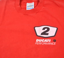 Vintage Ducati Performance Foggy Screen Stars Shirt Size X-Large