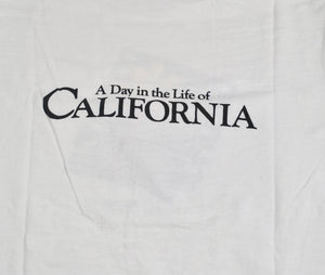 Vintage A Day in the Life of California 1988 Book Shirt Size Medium