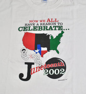 Vintage Juneteenth 2002 Texas Shirt Size 2X-Large