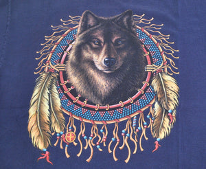 Vintage Wolf Shirt Size Medium