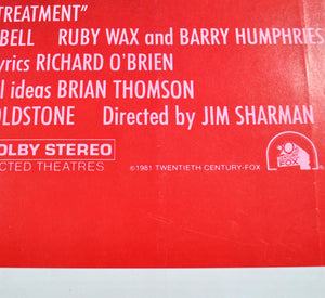 Vintage Shock Treatment 1981 Movie Poster