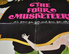 Vintage The Four Musketeers 1975 Movie Poster