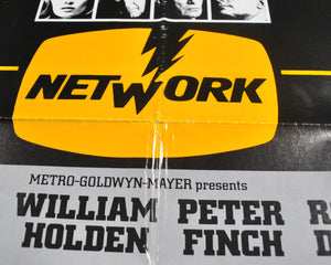 Vintage Network 1976 Movie Poster