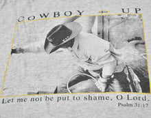 Vintage Cowboys Up Rodeo Shirt Size Large