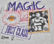 Vintage Los Angeles Lakers 1990 Magic Johnson Shirt Size Small