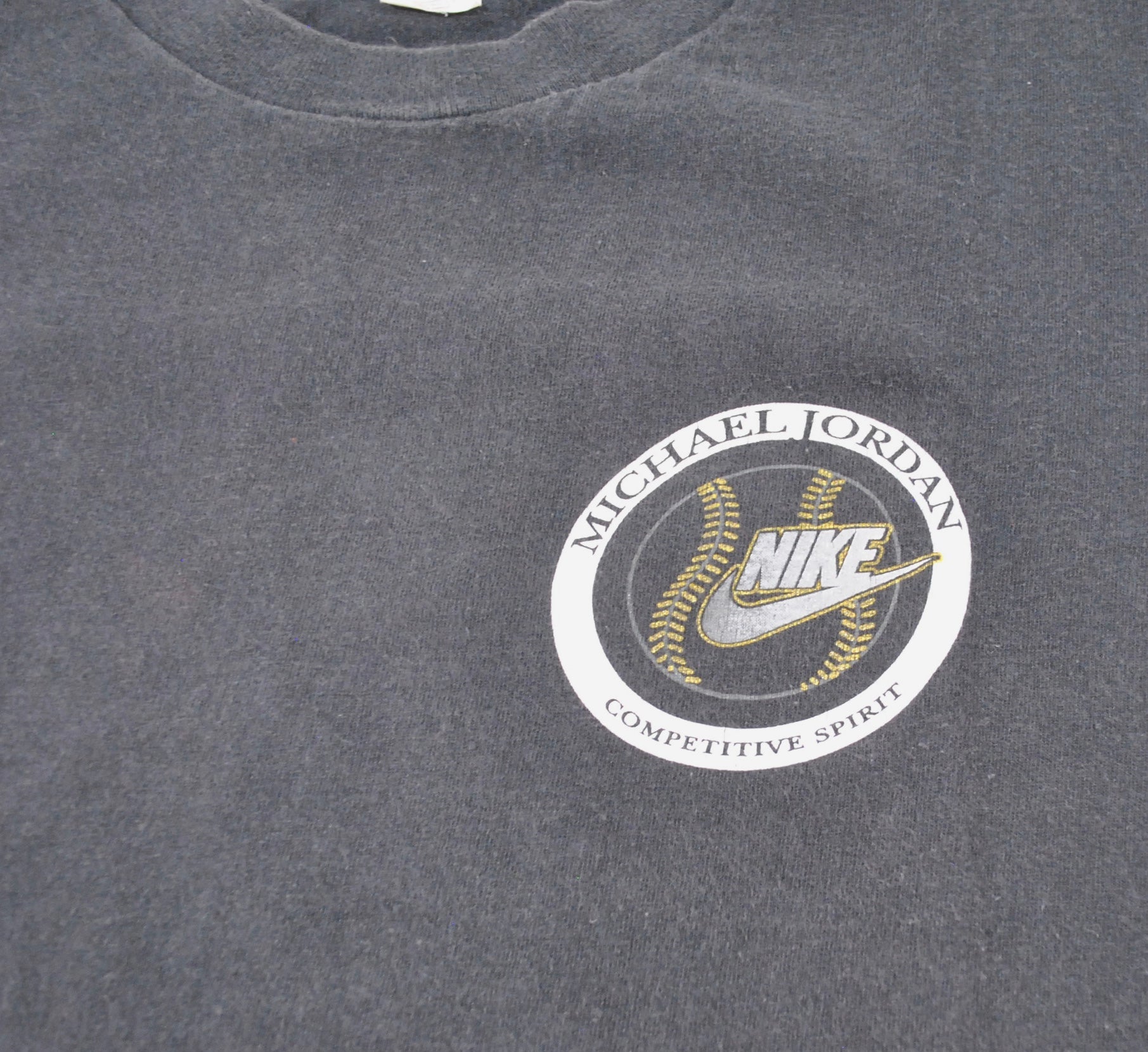 Vintage Nike Michael Jordan Gray Tag Shirt Size Large(wide) – Yesterday's  Attic