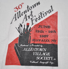 Vintage Buffalo New York Allentown Art Festival 1987 Shirt Size Small