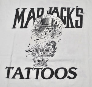Vintage Map Jacks Tattoos Bike Week Tats Putts Sluts Shirt Size X-Large