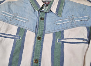 Vintage Novin Button Shirt Size X-Large