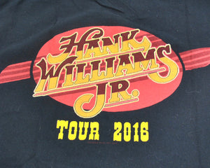 Hank Williams Jr 2016 Tour Shirt Size Large