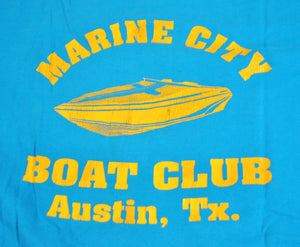 Vintage Marine City Boat Center Austin Texas Shirt Size Large