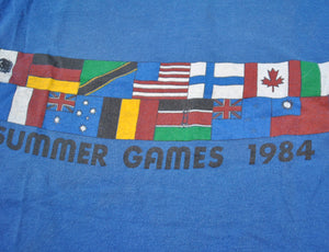Vintage 1984 Summer Olympics Shirt Size Small