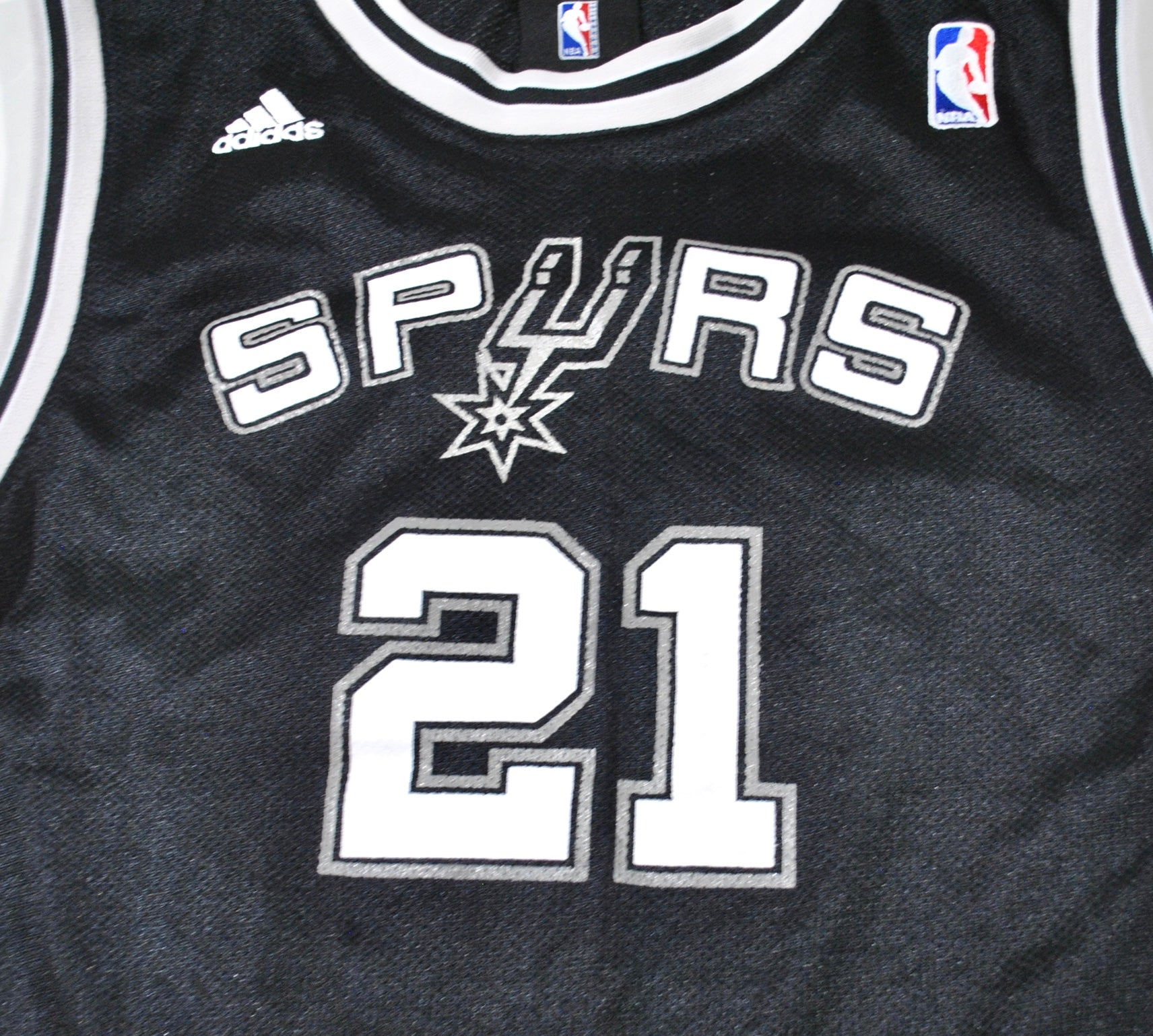 Vintage San Antonio Spurs Tim Duncan Adidas Jersey Size Youth Medium Yesterday's Attic Vintage San Antonio Spurs Tim Duncan Adidas Jersey Size Youth Medium Yesterday's Attic