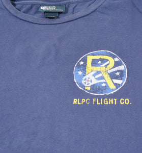 Vintage Ralph Lauren Polo Flight Co Shirt Size 2X-Large