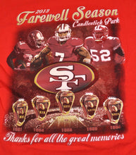Vintage San Francisco 49ers 2013 Farewell Season Shirt Size Medium