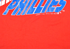 Vintage Philadelphia Phillies 1991 Shirt Size Medium
