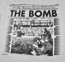 Vintage Looney Tunes 1995 The Bomb Football Shirt Size Large