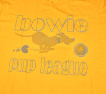 Vintage Bowie Pup League Shirt Size Large