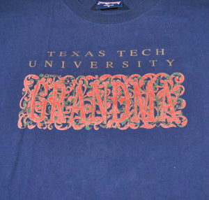 Vintage Texas Tech Red Raiders Grandma Shirt Size Large