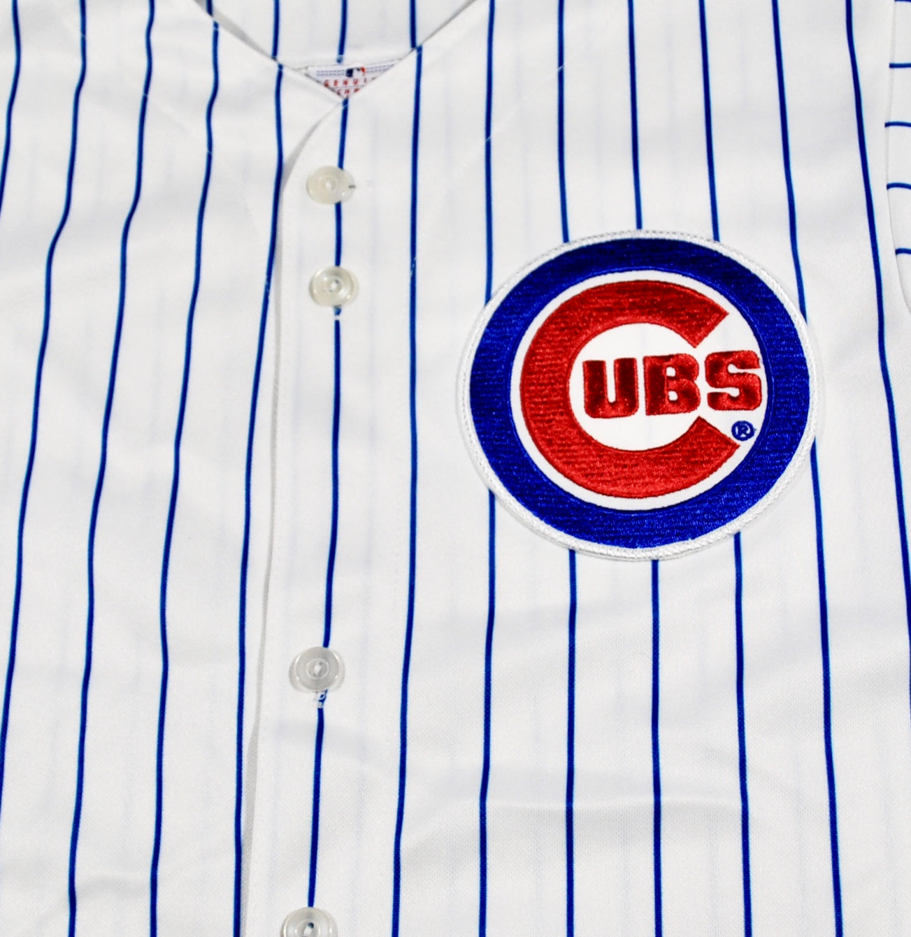Chicago Cubs RETRO COOPERSTOWN Adidas YOUTH Light Blue Jersey Boys MEDIUM  10-12