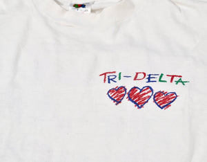 Vintage Texas A&M Aggies Tri Delta 1992 Sorority Shirt Size Medium