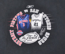 Vintage San Antonio Spurs Detroit Pistons 2005 Finals Shirt Size Youth Large