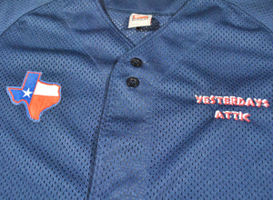 Vintage Yesterday's Attic Texas Nike Baseball Jersey Size Large